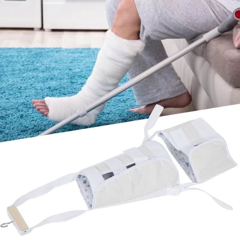 하체 견인 스트랩 골절 교정 회복 다리 고정 스트랩 브레이스 (67cm)