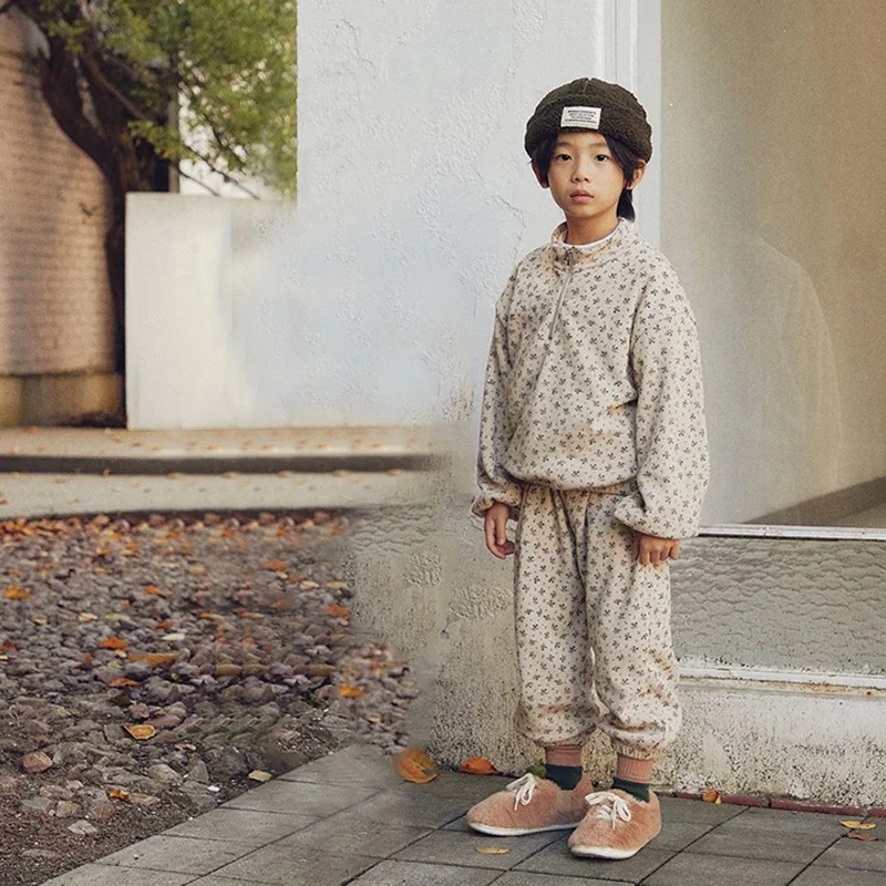 Toddler Kids Hoodie Suits Casual Style Clothing Set