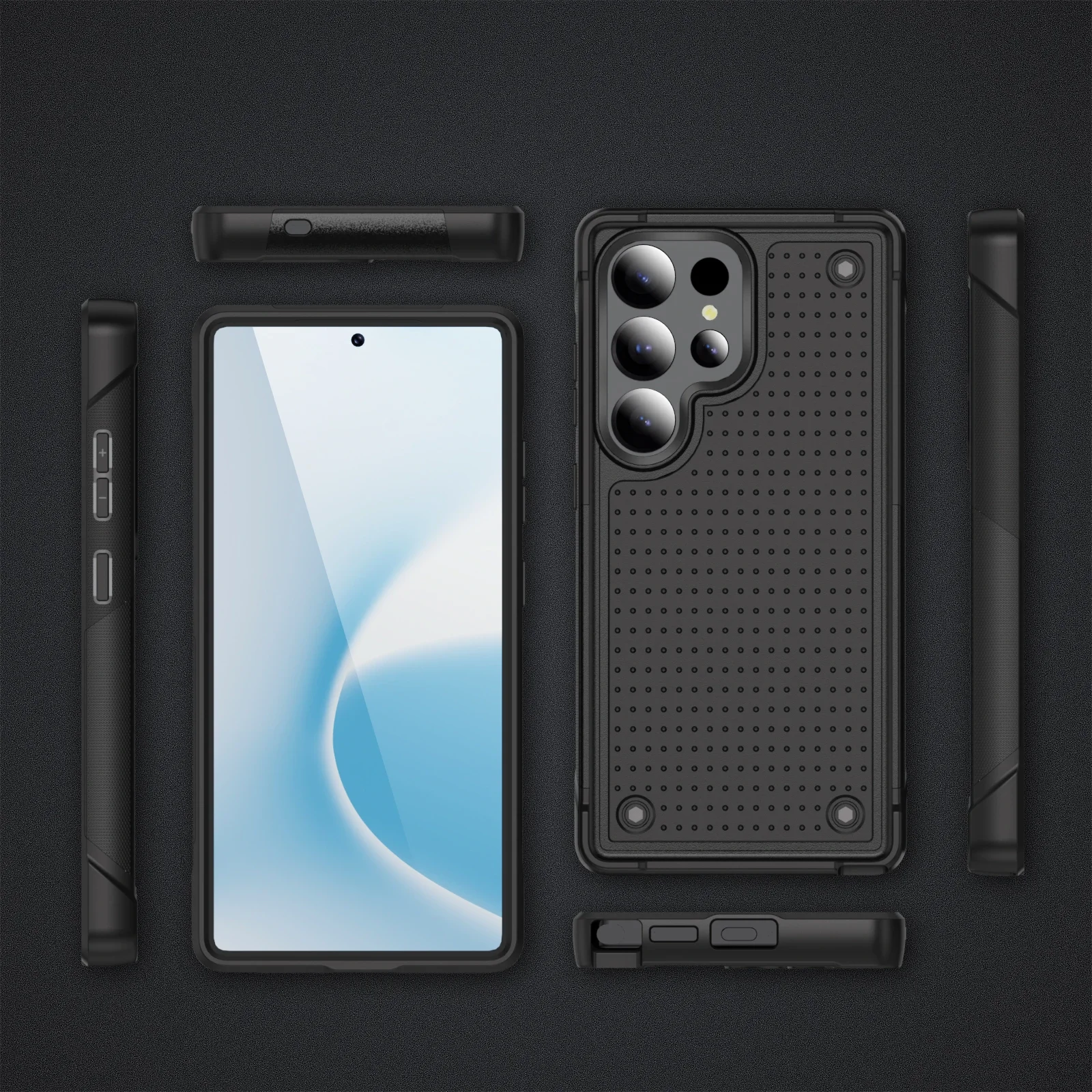 Heavy Duty Rugged Shockproof Dual Layer Armor Case with Drop Protection