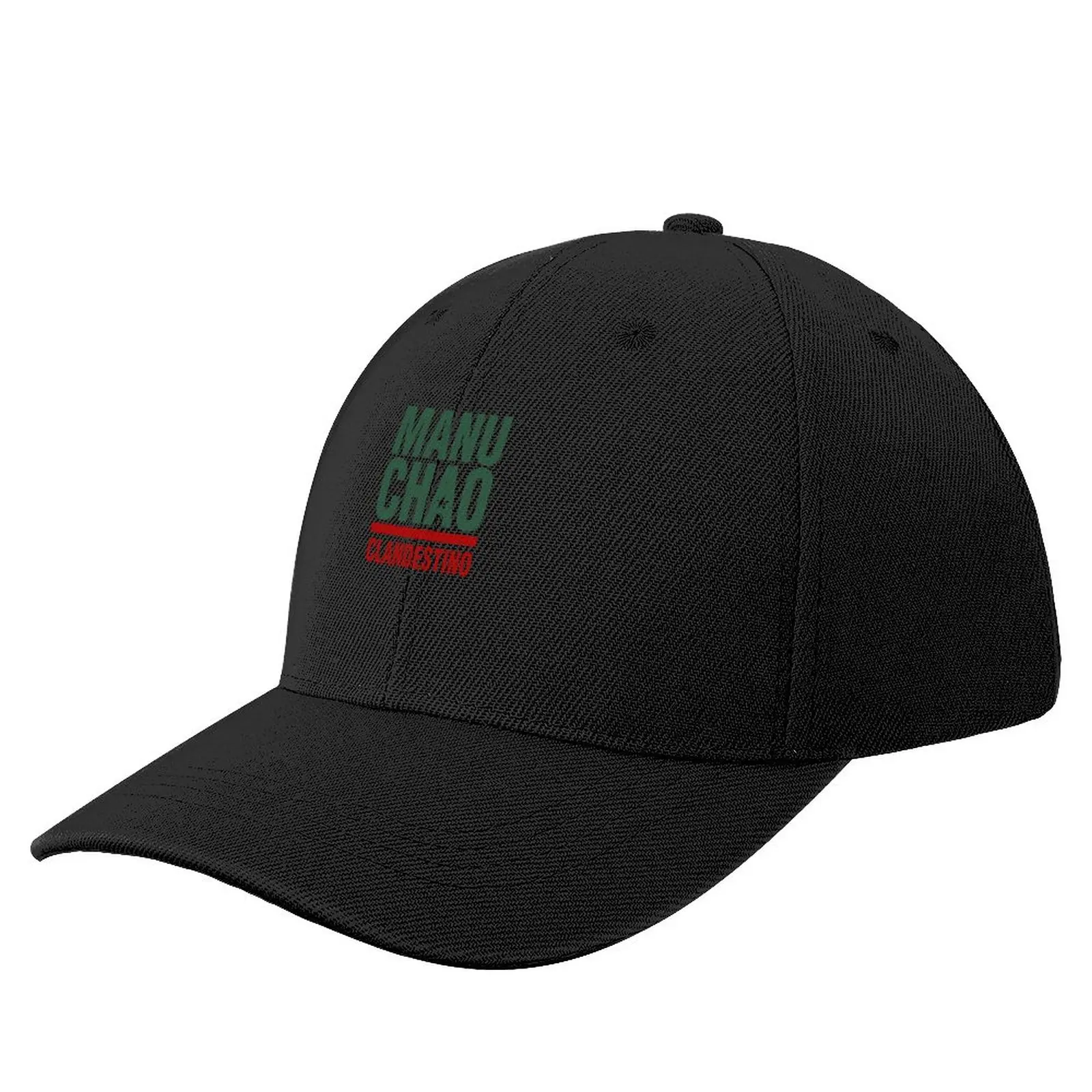 

Manu Chao Clandestino Logo Baseball Cap Mountaineering Luxury Man Hat Luxury Hat Men Cap Luxury Brand Women's