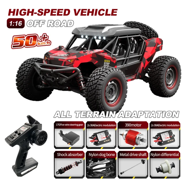 16106 RC car: The Ultimate Off-road Prowler