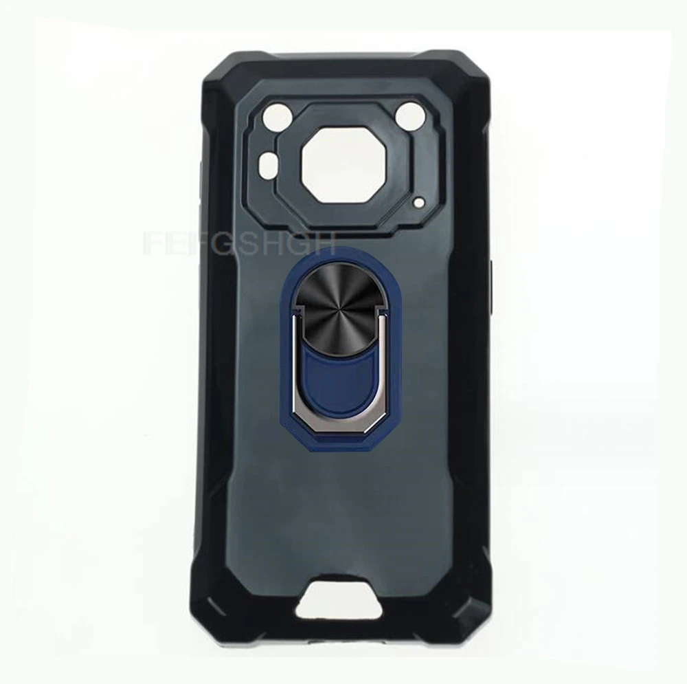 Enhanced Phone Cover with Back Ring Holder - TPU Soft Silicone