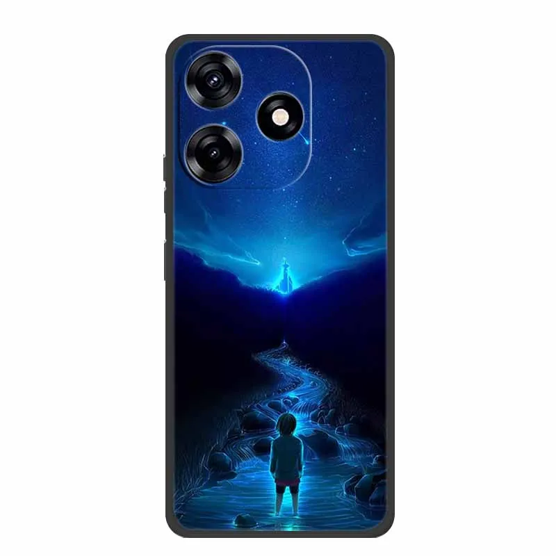 Enhanced Shockproof Black Silicone Phone Case - Stylish & Durable Back Cover Coque