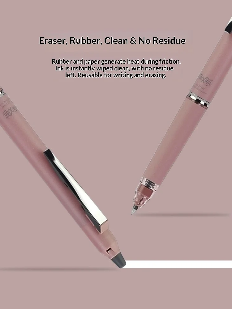 PILOT Frixion Ball Knock Zone, verbesserte dicke Tinte, löschbarer 0,5/0,7 mm Gelstift, japanisches Briefpapier mit einzigartigem Reibungsradiergummi – Detail 6