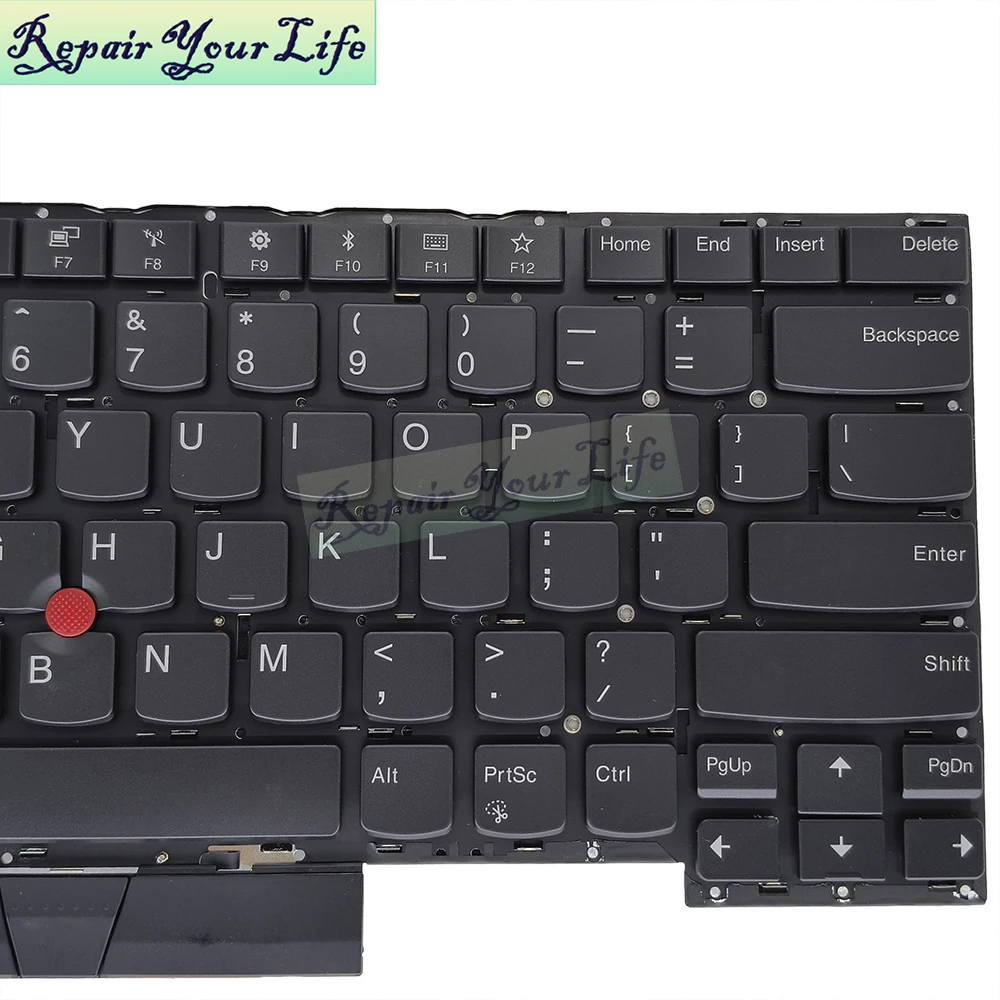 Teclado Retroiluminado dos Eua para Laptop Lenovo Thinkpad p1 x1 Extremo Gen Gen T490s T495s 14.0 02hm208 02hm244 V170820es1 Sn20r58841 - Imagem 3