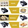 Sushi Making Kit with Different Shapes of Sushi Rice Roll Mold Shapes Fork Spatula DIY Home Sushi Tools for Beginners 2