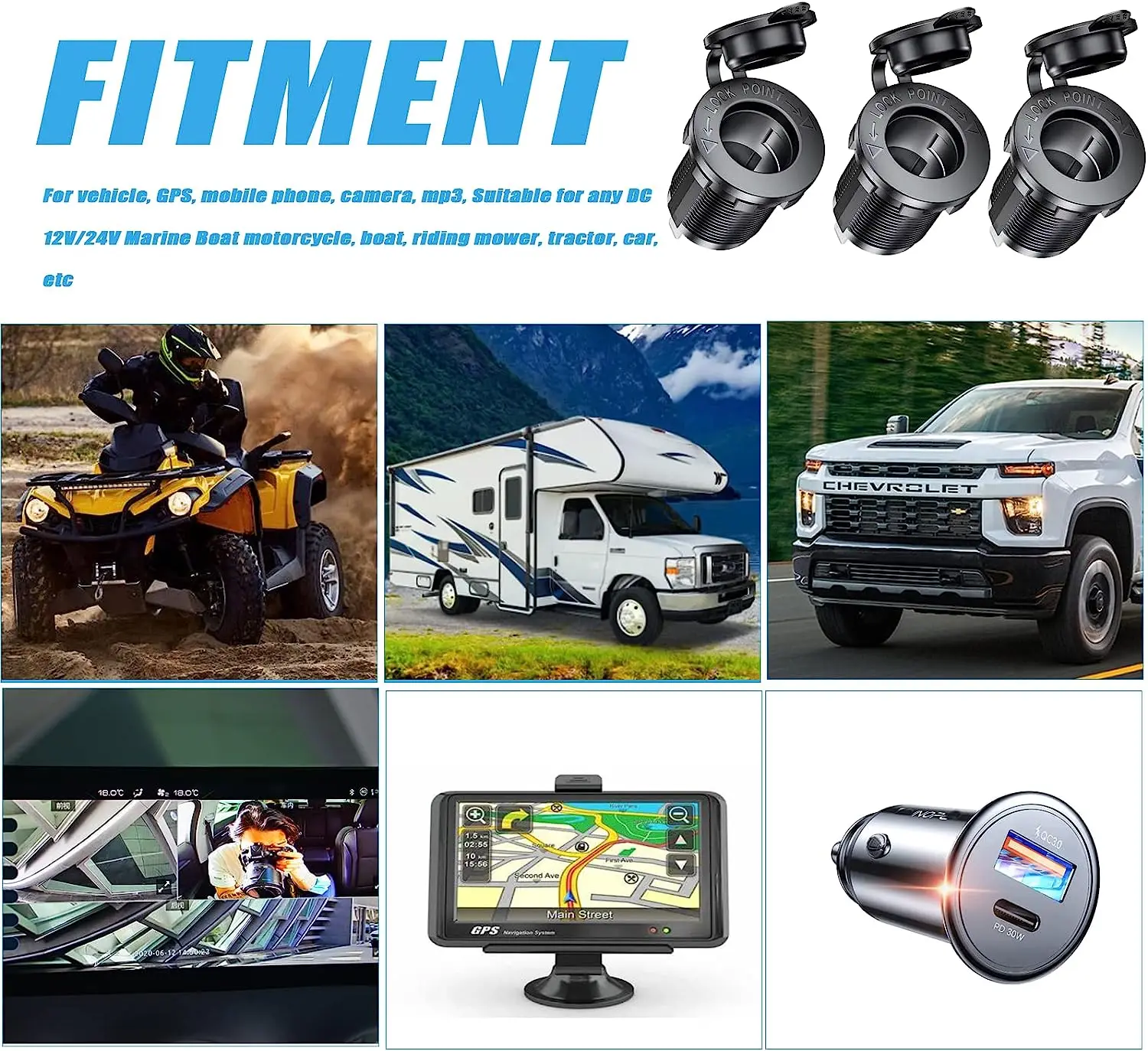 12V    ڵ Ʈ    , ؾ  ATV RV Ʈ  īƮ