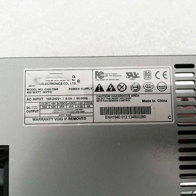 For Server Power Supply for Enhance ENH-1940 1U 400W 100% Test Before Delivery 5 For Server Power Supply for Enhance ENH-1940 1U 400W 100% Test Before Delivery - Image 3