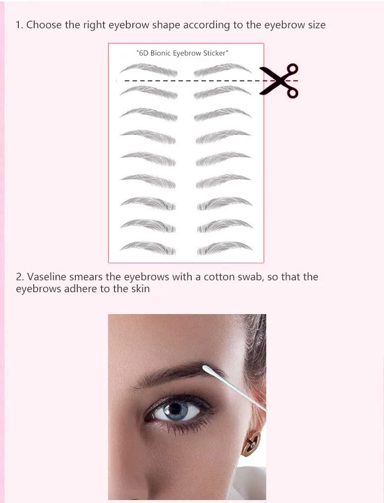 eyebrow shapes tattoo