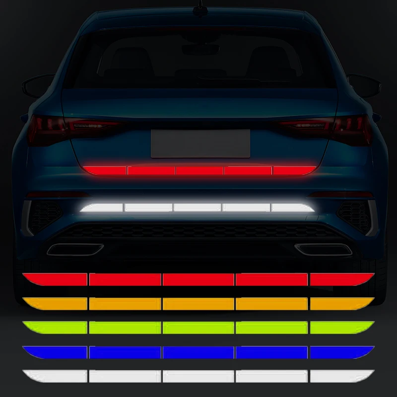 1 Pc Car Rear Trunk Bumper Sticker Italian Abarth Door Side Body Grafica Riflettente Decalcomania In Vinile Per Abarth 500 Accessori 2023