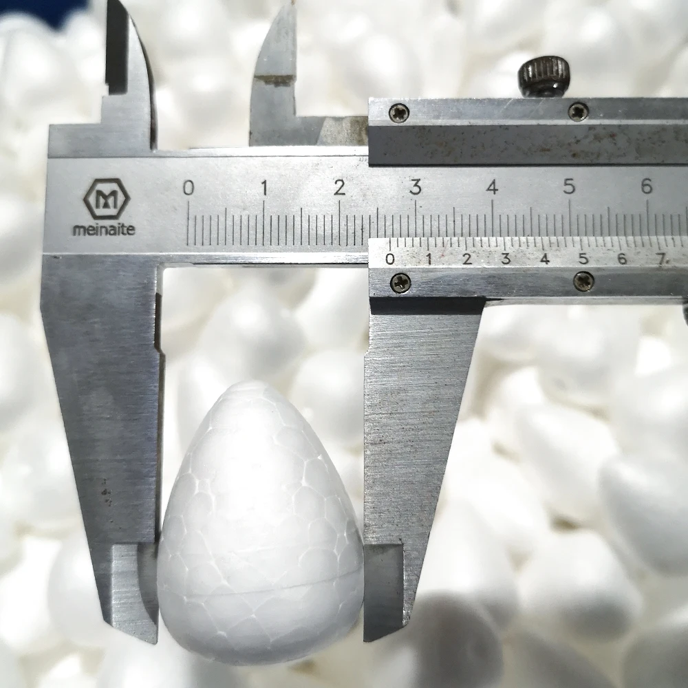 1,5/2/2,5/3/3,5/4/5/5,5 cm DIY Schaumstoffbälle Rosenknospen-Tropfenform Polystyrol-Schaumstoffbälle geeignet für Weihnachten, Hochzeiten, Partys – Detail 15