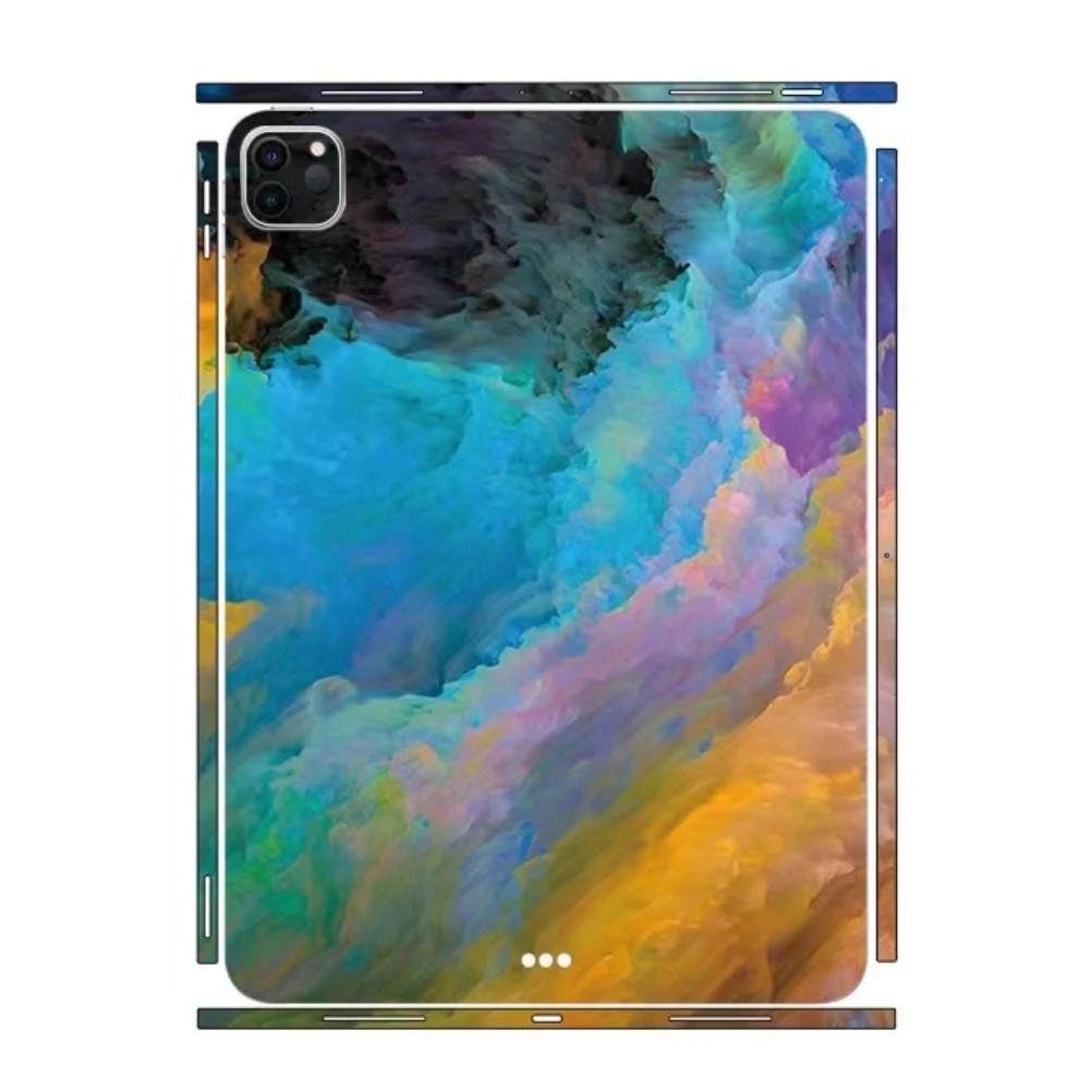 

Hot! Aurora 9 Colors 3M Wrap Skin Film For iPad Pro 2022 2021 2020 12.9 11 inches Mini6 Back Screen Protector Rear Stickers