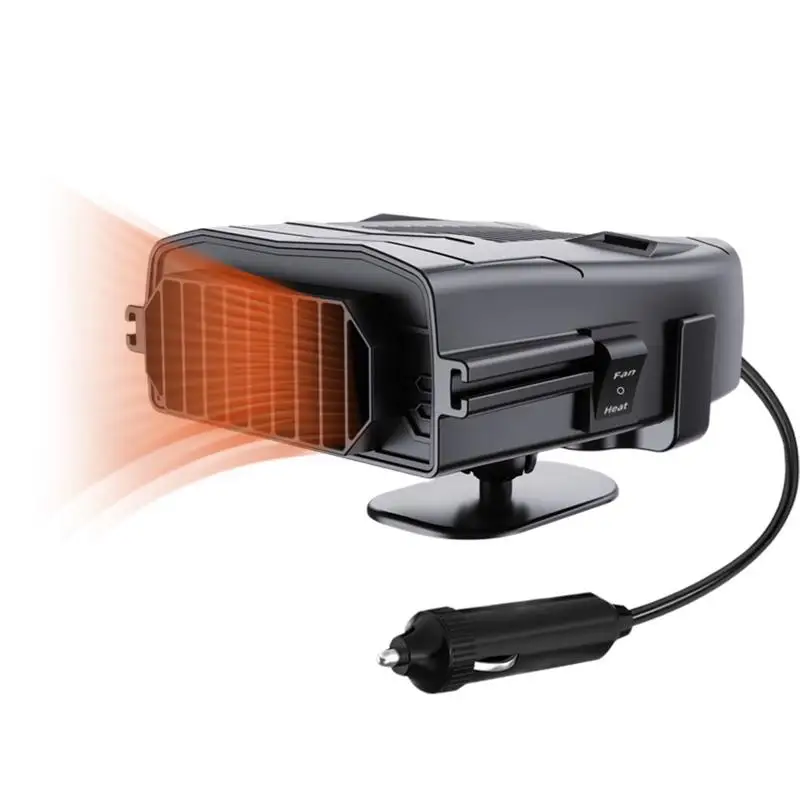 

Dashboard Heater For Car Car Windshield Defogger Defroster Car Heater Fast Heating Fan 12V Car Defroster Windshield Defroster