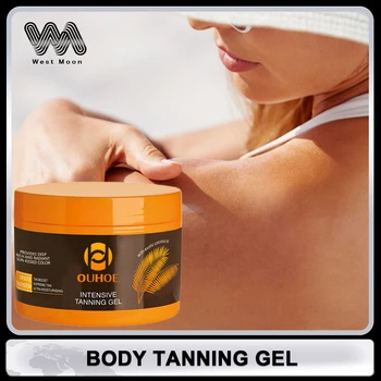 Crema per acceleratore abbronzante miglioramento della secchezza riparazione delle scottature solari crema idratante nutriente per la pelle lettino estivo crema abbronzante per abbronzatura finta 1