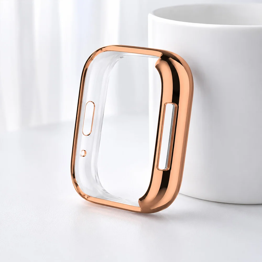 Enhanced TPU Case with Screen Protector - Full Coverage Soft Shell Anti-Scratch Bumper Frame