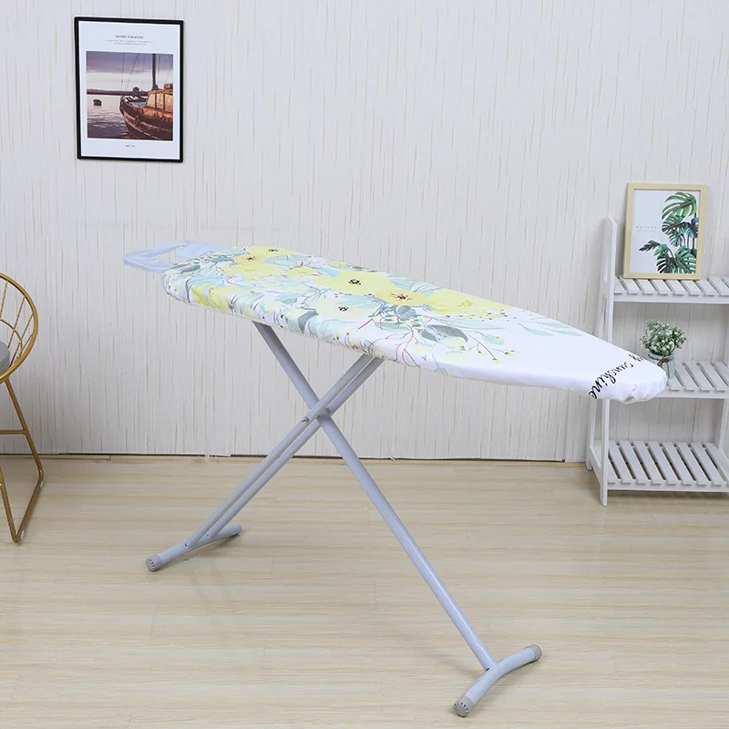 Ironing Board Cover Scorch Resistant, Extra Thick Cotton Iron Cover with Padding Heat Reflective Heavy Duty Pad Approx 140x50cm