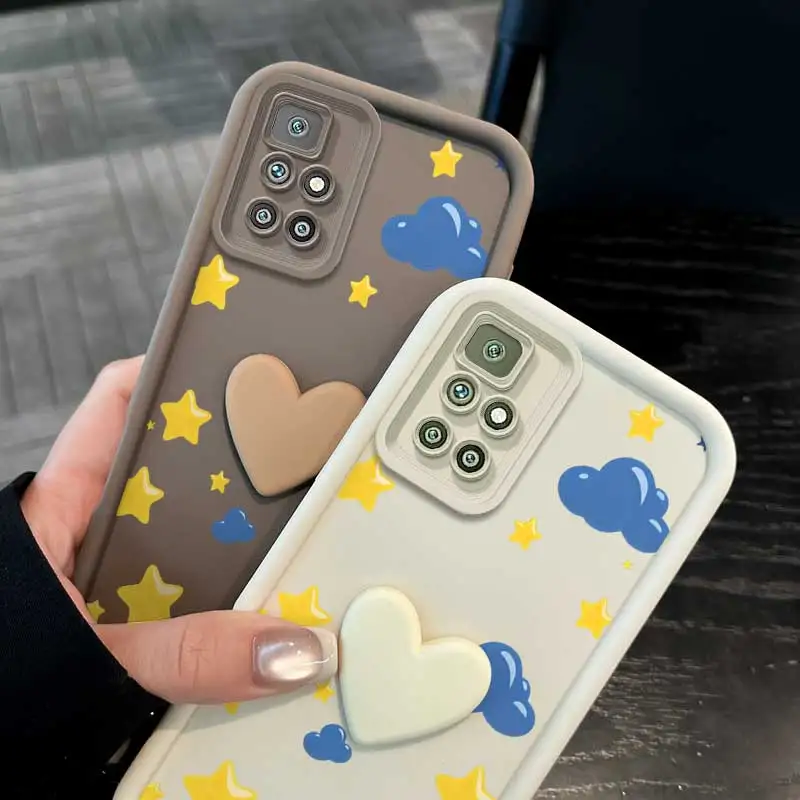 Yellow Star Themed Phone Case Set with Lanyard and Craft Embellishments - 3 Piece Bundle