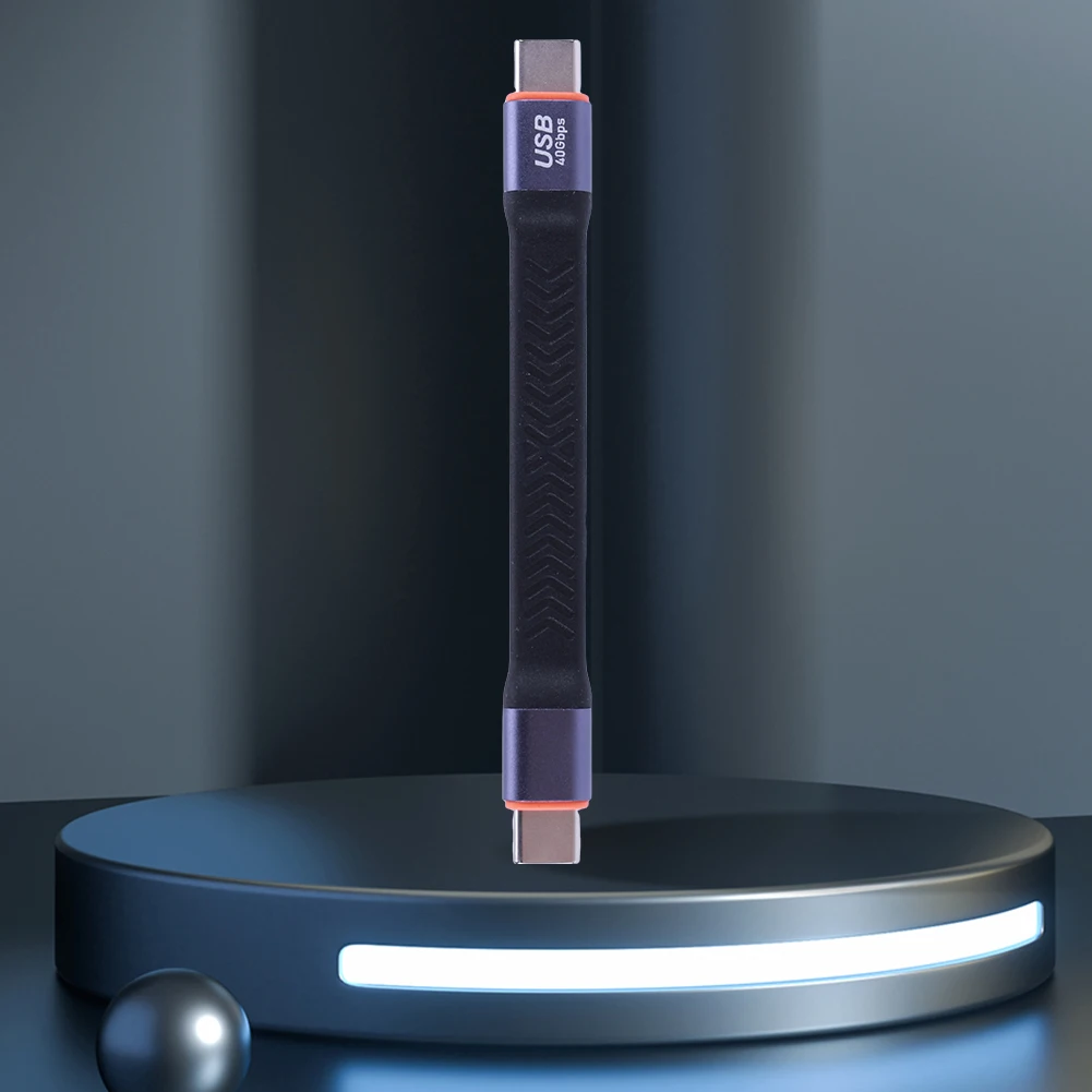 PD100W Data Cable 20V 5A USB3.2 Type C To USB C Data Cable Gen 2 40Gbps USB Type C To Type-C Cable 8K 60Hz for SSD Camera Phone