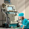 Luxury Simulation Medical Table Set Medical Trolley Puzzle Doctors Nurses Injection Play House  Simulated Medical Kit Toy Gift 1