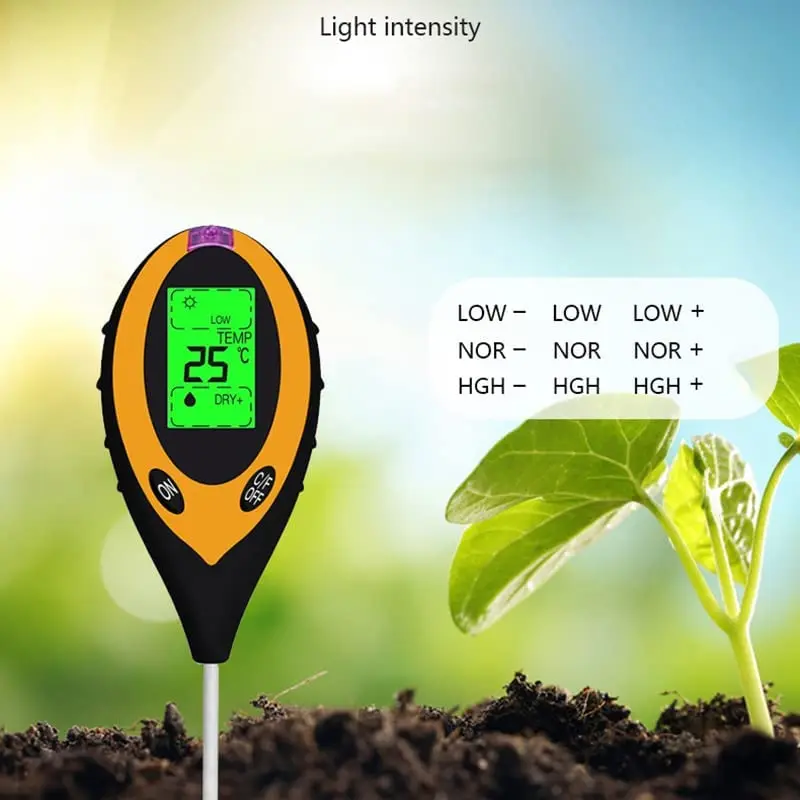 1pc Soil Moisture Meter, Soil Hygrometer For Plants, Soil Water Gauge Meter  Indoor Outdoor, Soil Moisture Sensor For Garden, Lawn, Farm Plants Care