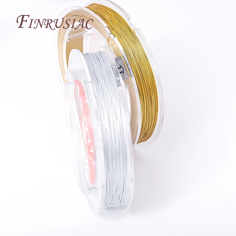 0.4MM DIY Handmade Resistant Strong Soft Line Stainless Steel Tiger Tail Beading Wire for Jewelry Making Accessories beading wire