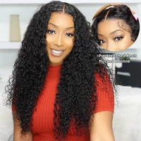 250% Remy crépus bouclés 13x6 Hd dentelle frontale perruque cheveux humains brésilien pré plumé sans colle perruques pour les femmes 13x4 dentelle avant perruques 5