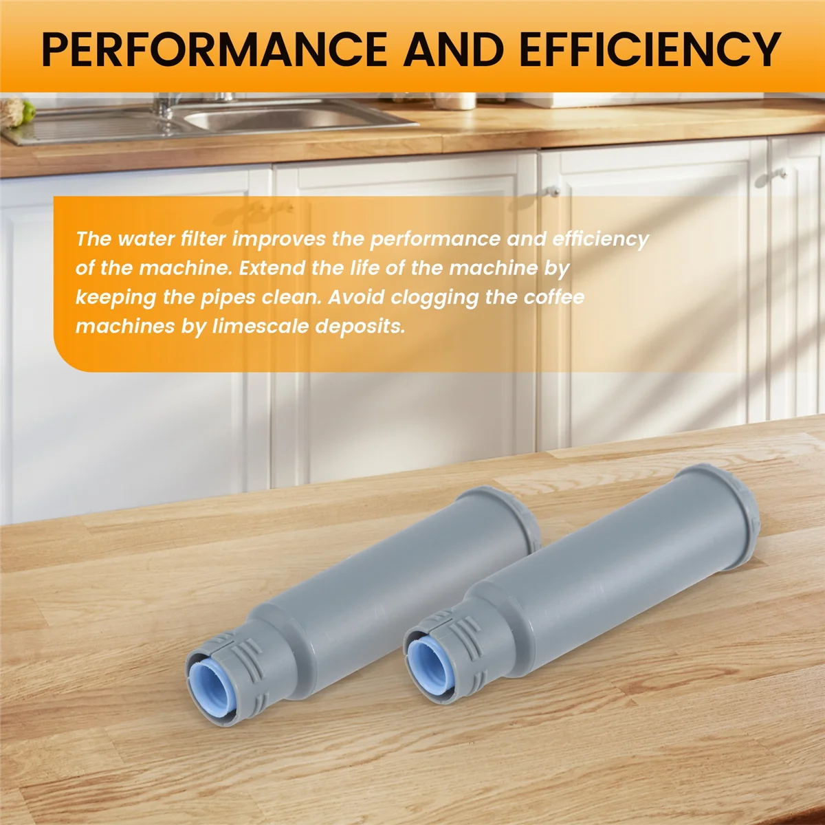 Coffee Machine Water Filter Cartridges for Melitta/Krups Claris F088 F088 01/Siemens TCZ60003/AEG/Neff/Bosch TCZ6003#A66K