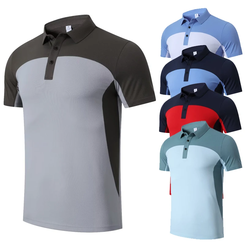 Men Sport T Shirt Jogging Quick Dry Fitness Training Exercise Clothes Rashguard Men's Shirts Gym Outdoor Polyester T-Shirts