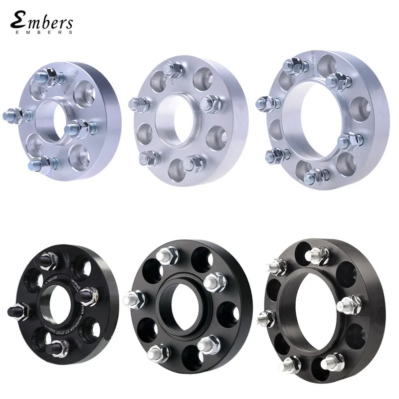 Entretoises De Roue 10 Mm - PCD 5x112, Alésage 57.1/66.5/66.6 Mm - 1 Pièce - Alliage Aluminium 6061-T6