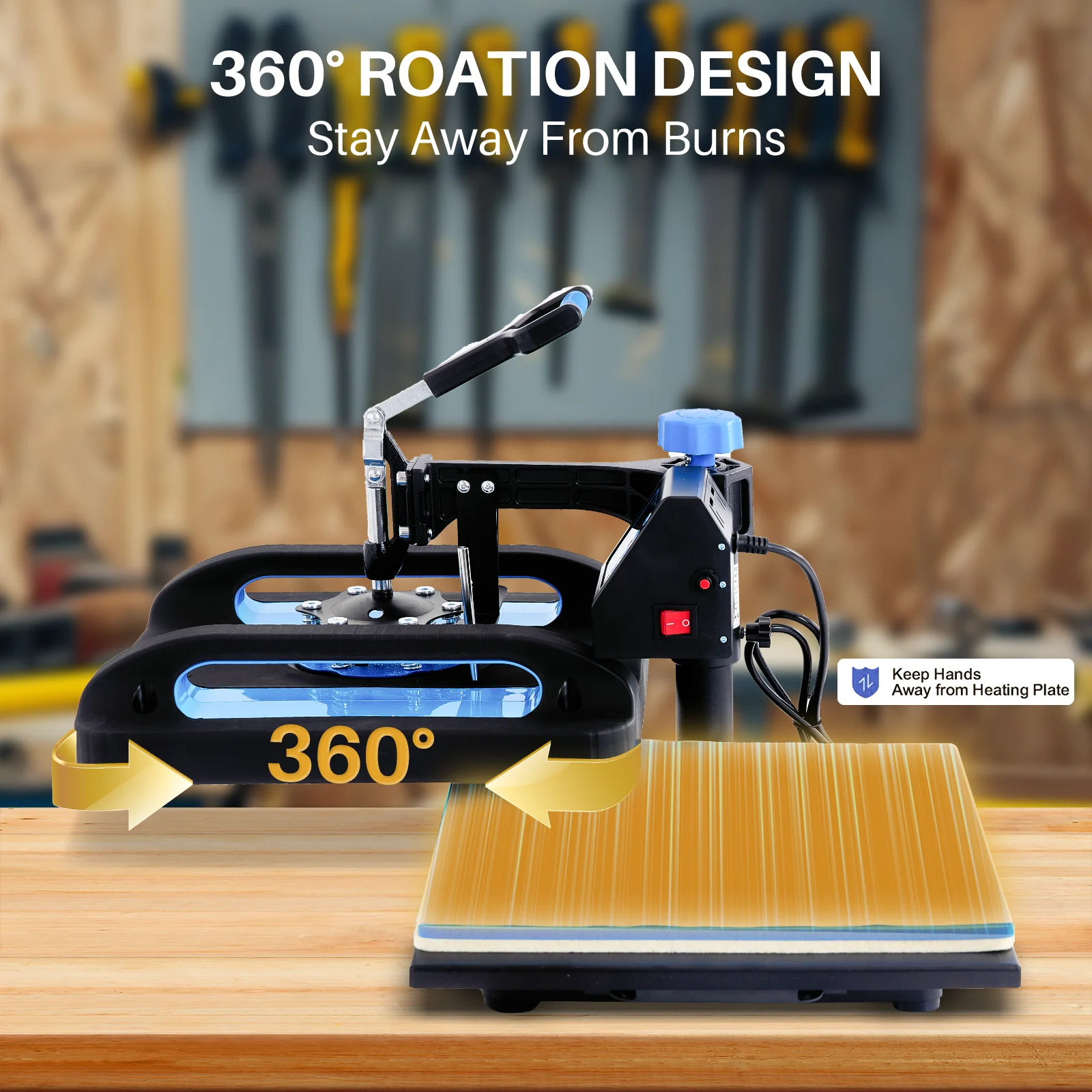 Roomark 8 in 1 Digital Heat Press Machine