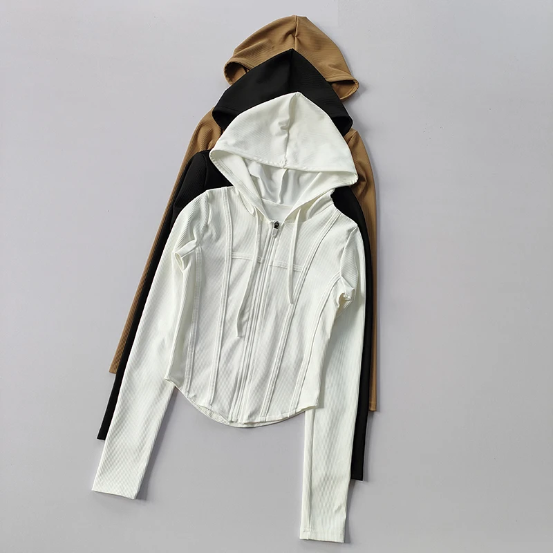Women Running Jackets Cycling Coat Yoga Clothing Jogging Shirt Tights Sports Clothes