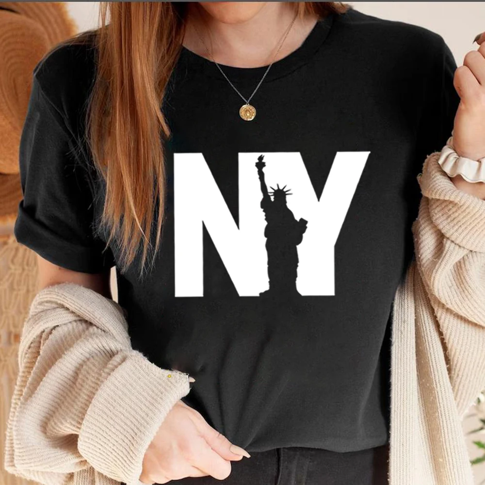 

Retro New York T Shirt Unisex New York City Shirts Famous City T-shirts Graphic Tees Unisex Vintage Simple Casual Tops