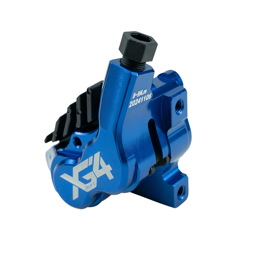 ZRACE XG4 Flat Mount 4 pistons Caliper, Road Hydraulic Brake