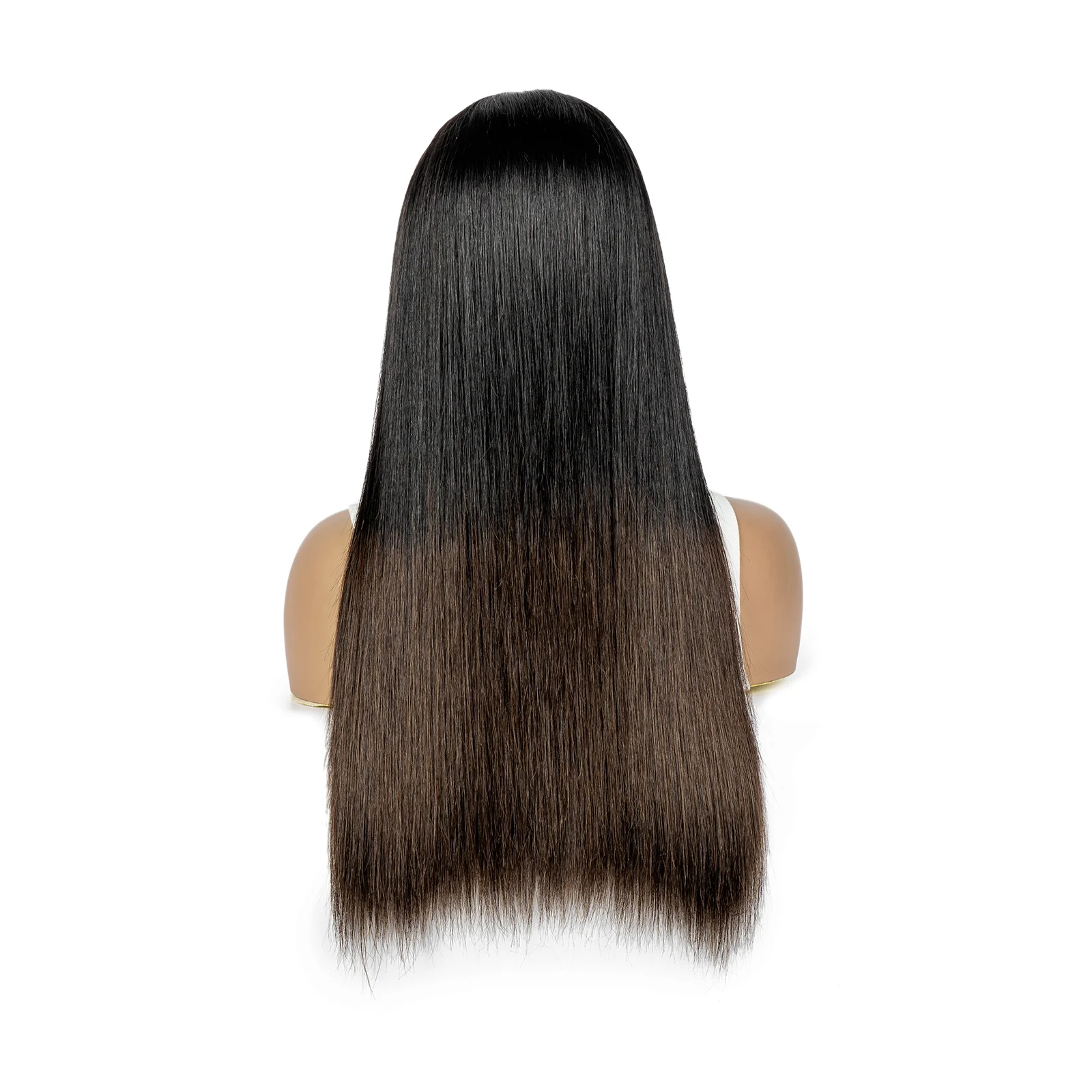 300 Density 5x5 Transparent Lace Closure Double Drawn Straight Vietnamese Human Hair Wig for Black Women Straight Human Hair Wig
