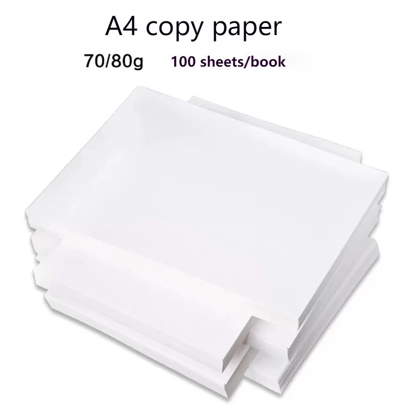A4 Paper 70 Grams Of Photocopy Paper 80 Grams Of White 100 Sheets Double-Sided Anti-Static Office Printing Wholes