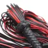 Faux Leather Whip for Horse Riding,Soft Crop for Equestrian,Floggers for Cosplay Costume Stick to Train 6