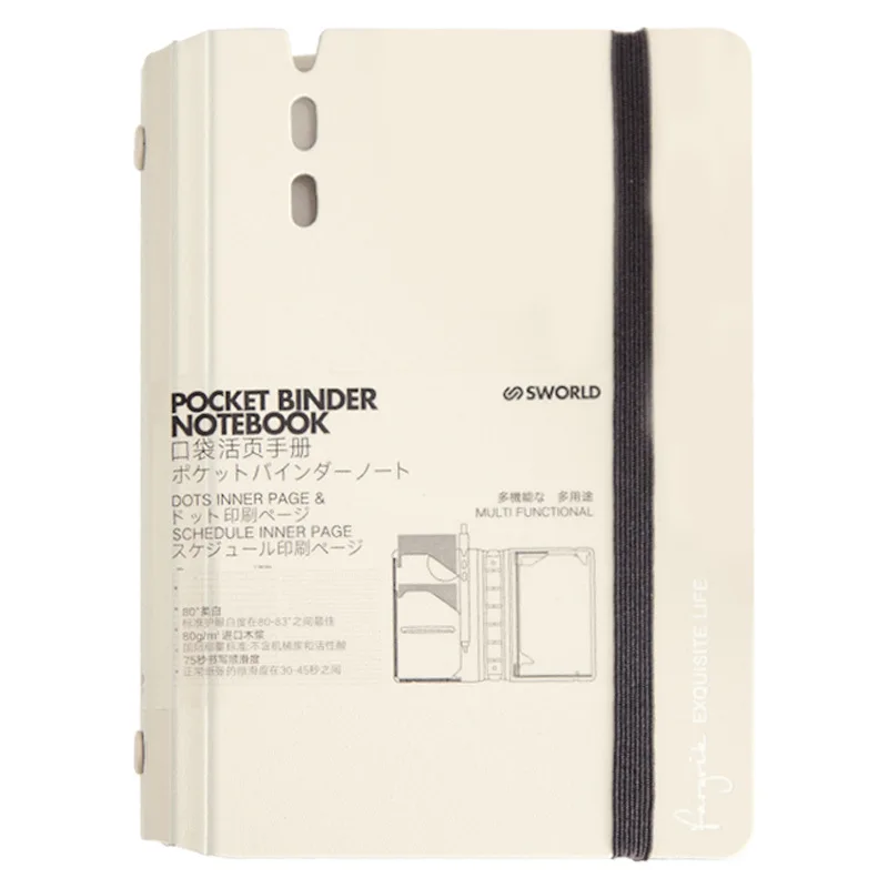 Blocco Note Portatile A7, Taccuino di Alta Qualità, Libro Tascabile a Fogli Staccabili, Piccolo Quaderno - immagine 5