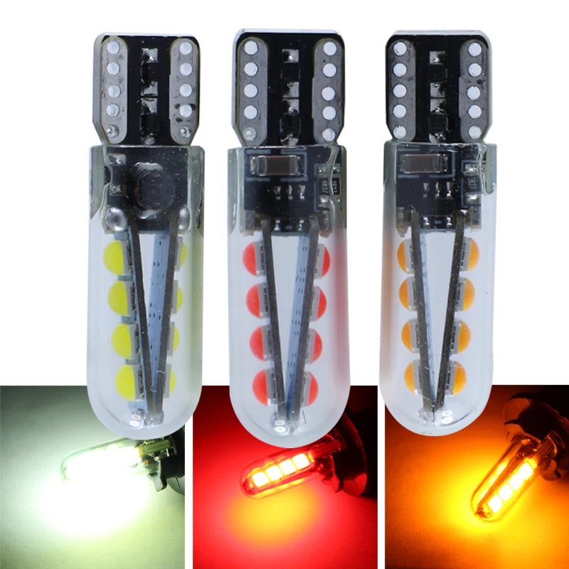 

Led Bulb For Car Truck T10 W5W 12V 24V Canbus Super 2W Auto Interior Light Vehicle Running License Side Plate Lamp 12 24 Volt