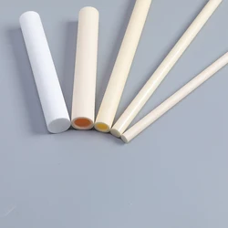 1pcs 2mm to 10mm100mm Length 0.5mm to 2mm Alumina Ceramic Rod Solid Corundum Insulation High Temperature Resistance Stir Bar