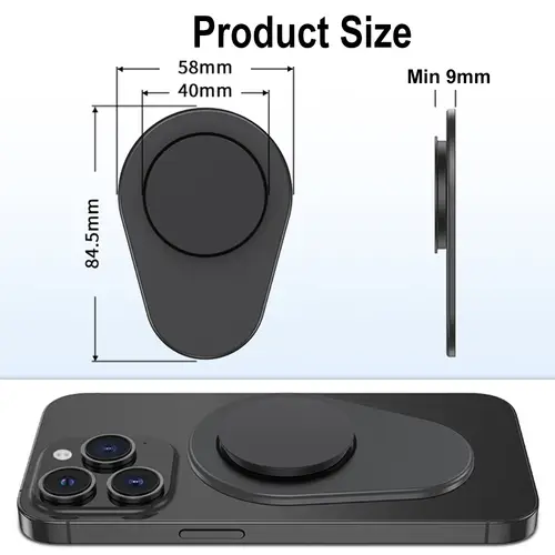 Grippopso For Magsafe Expanding Phone Holder Oval Griptok Socket For iPhone Huawei Sumsung Magnetic Stand Mount Phone Accessorie - Image 5