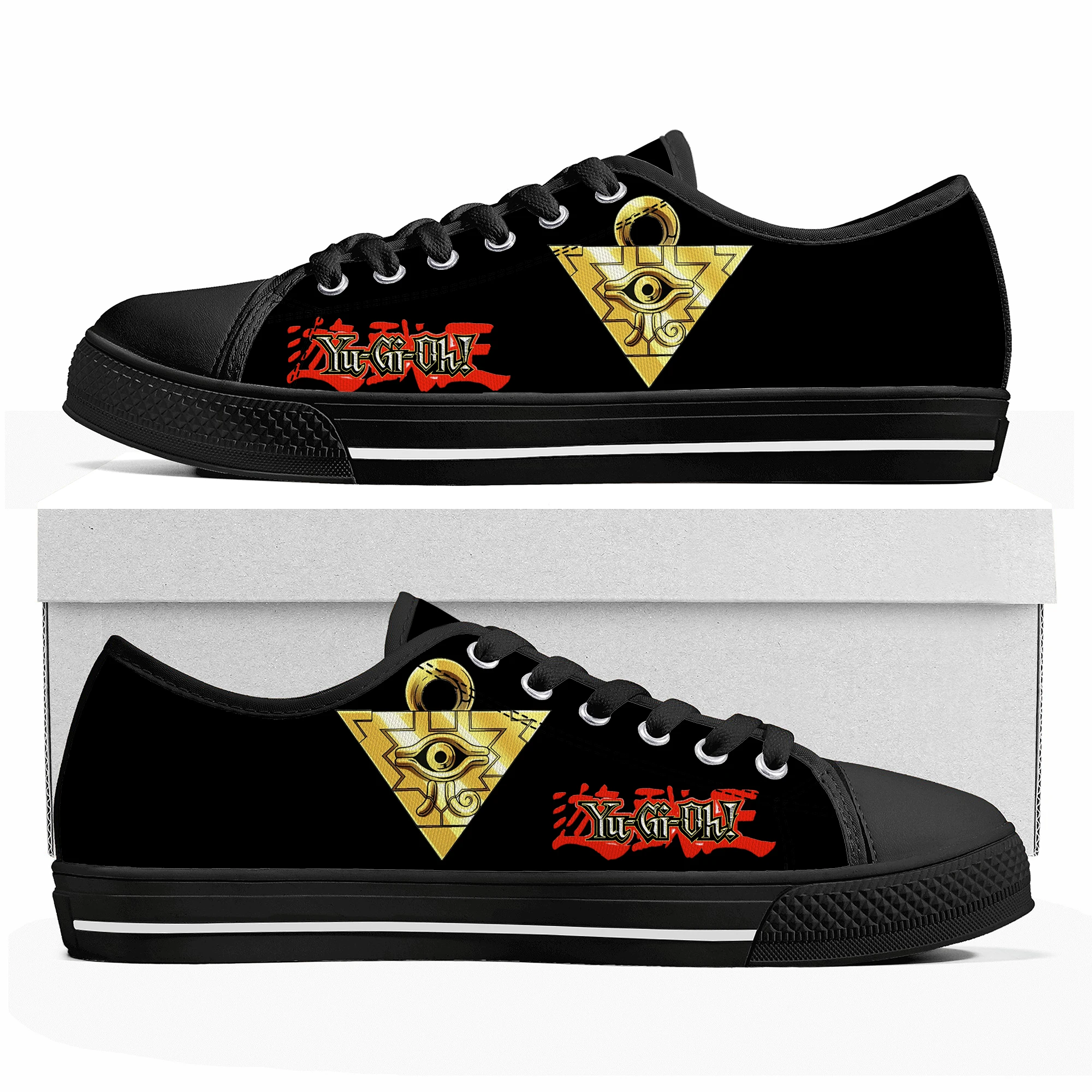 Dark Magician YuGiOh Duel Monster Card Low Top Sneakers Mens Womens Teenager Canvas Sneaker Casual Couple Shoes Custom Shoe