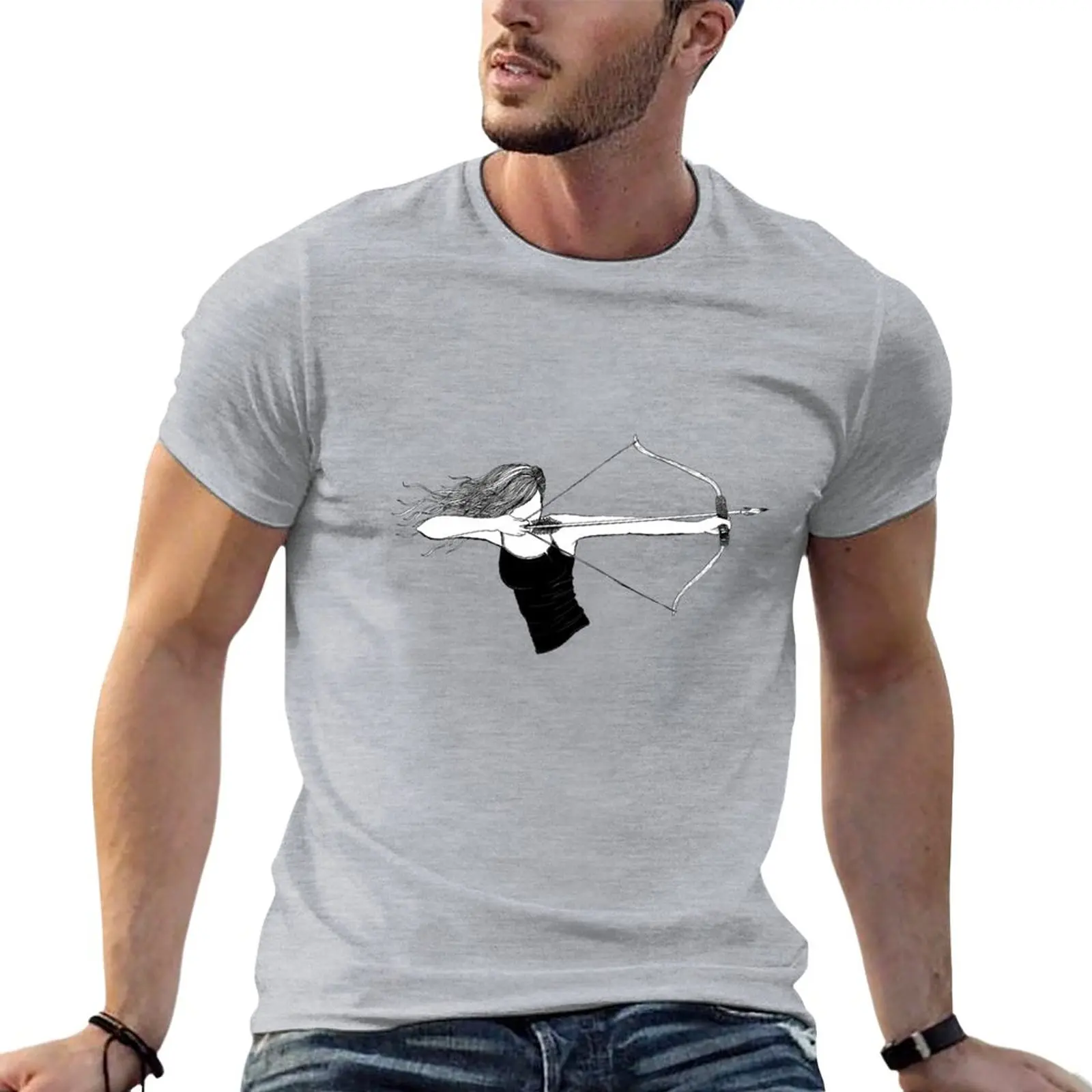 

Huntress T-Shirt tees oversized mens t shirt graphic