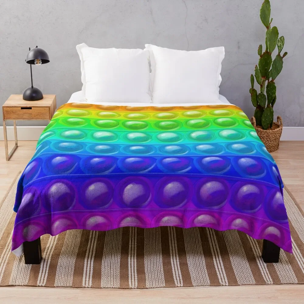

Pop it Throw Blanket manga Decorative Throw Blankets