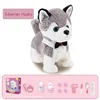 Electronic Plush Dog Sound Control Puppy Interactive Robot Cat Emulational Animal Toy Walk Bark Pet With Washable Fur Kids Gift 2