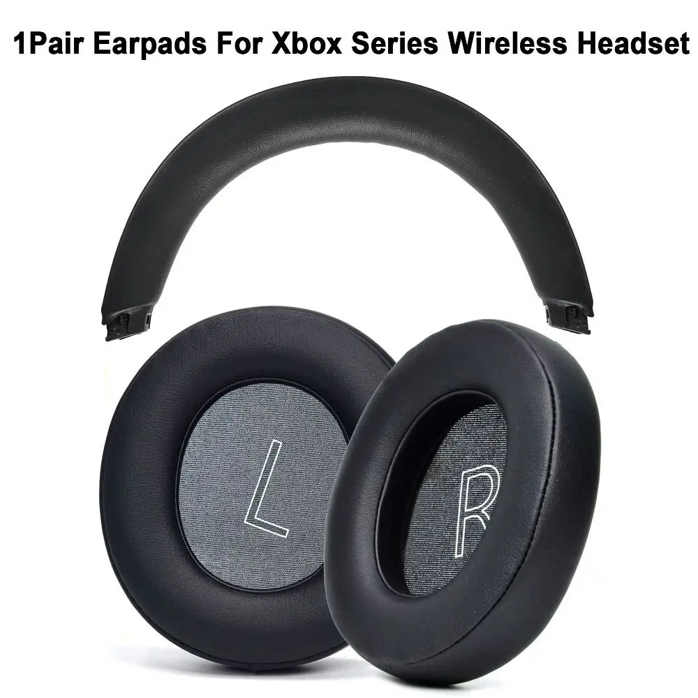 1 paio di accessori paraorecchie cuffie da gioco cuscinetti auricolari spugna di schiuma di ricambio per cuffie wireless Xbox Series X/S One - immagine 2