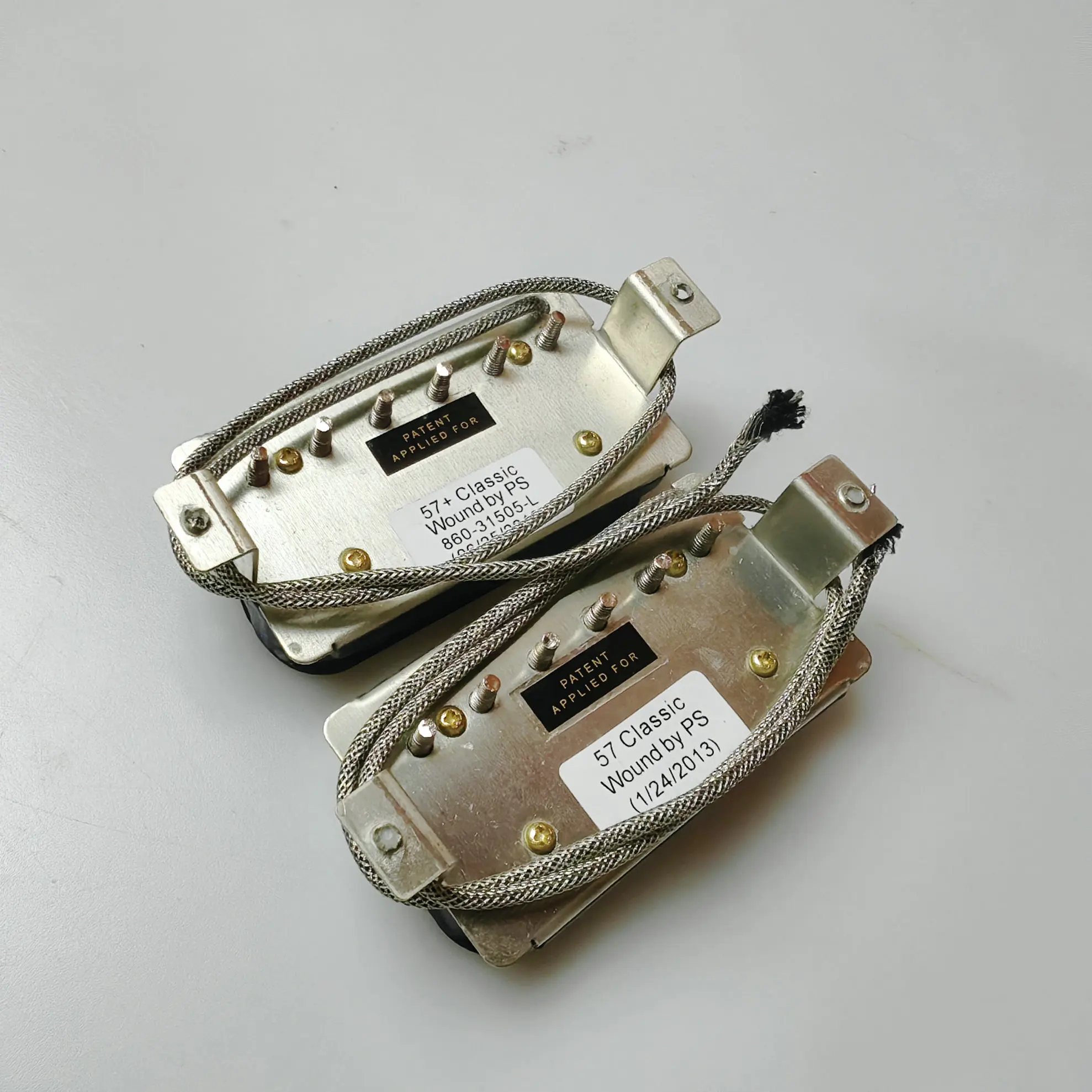 gibson 57classic 2個セット Gibson '57 Classic/'57 Classic Plus Pickup Set, Nickel