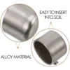 2 Pcs Curtain Rod Decorative Heads For Drapery Window Rod Set Home Storage Drying Rack Pole End Caps Fits 28mm 3