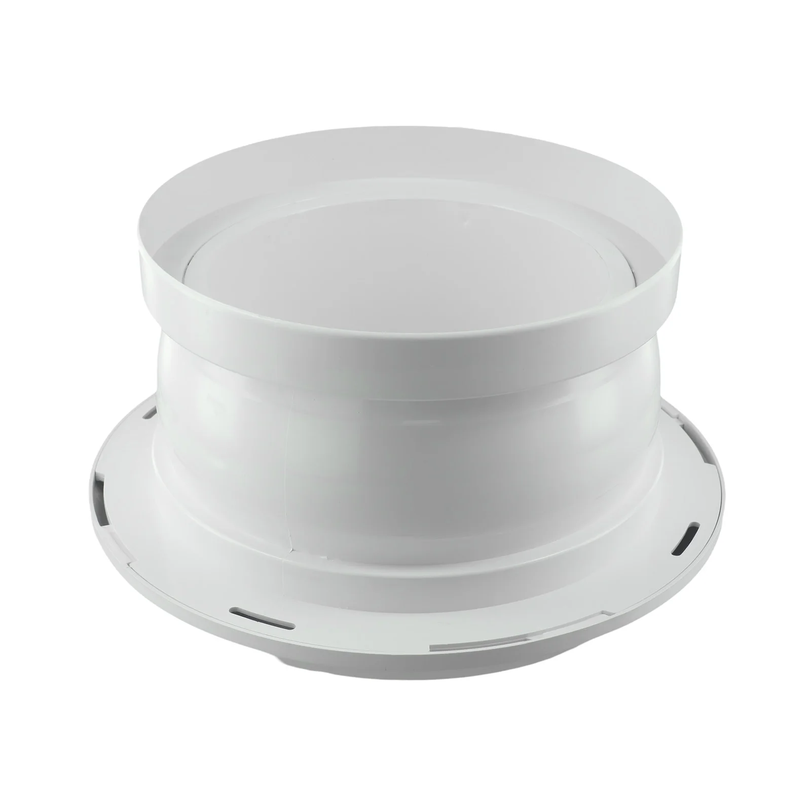 ช่องระบายอากาศแบบกลม 360 องศา °   หัวฉีดแบบทรงกลมหมุนได้สำหรับการระบายอากาศภายในอาคารพร้อมขนาดช่องเปิดที่ปรับได้ สีขาว 1