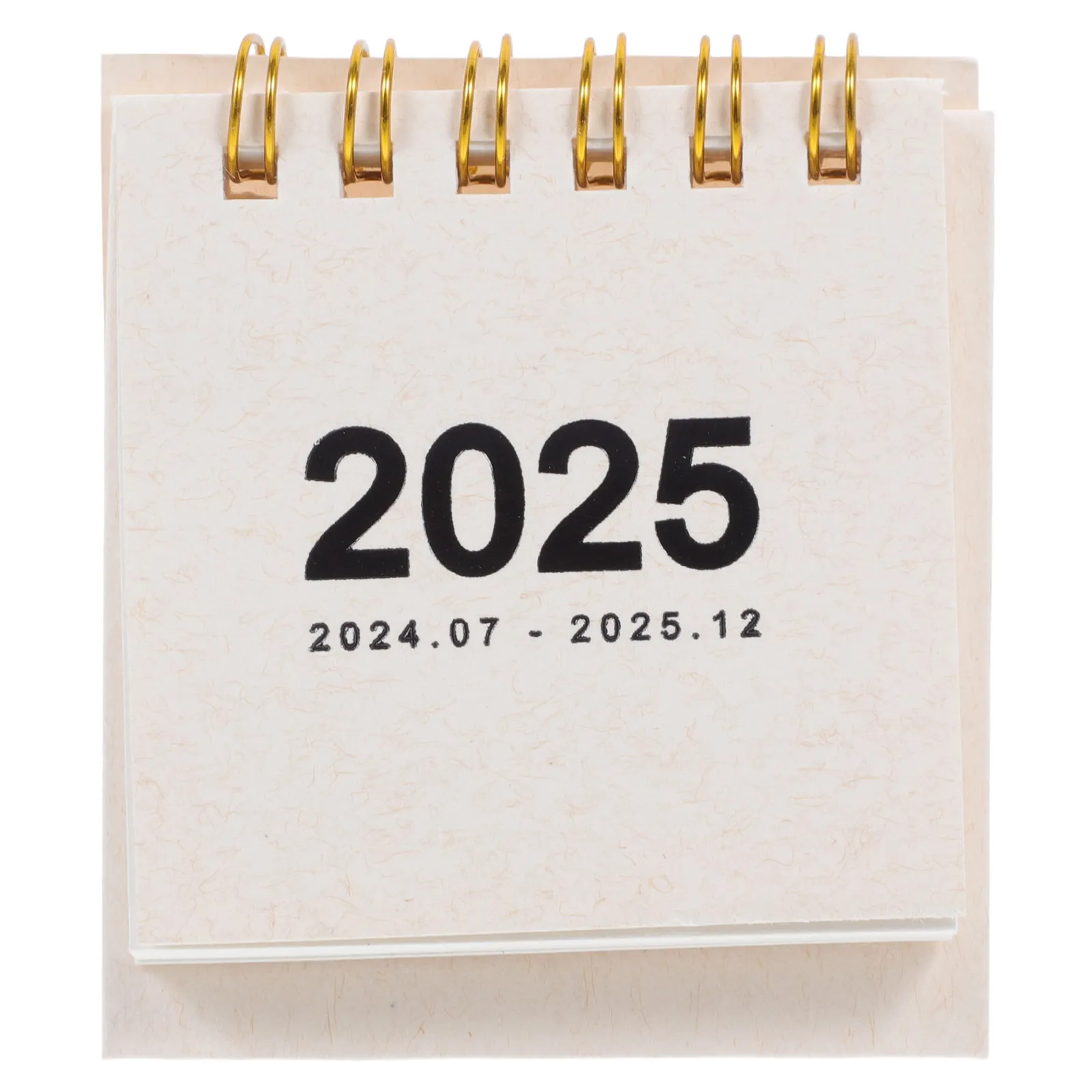 책상 달력 2024-2025 미니 스탠딩 월간 달력 사무실 책상 기숙사 교실 장 일일용 소형 사이즈