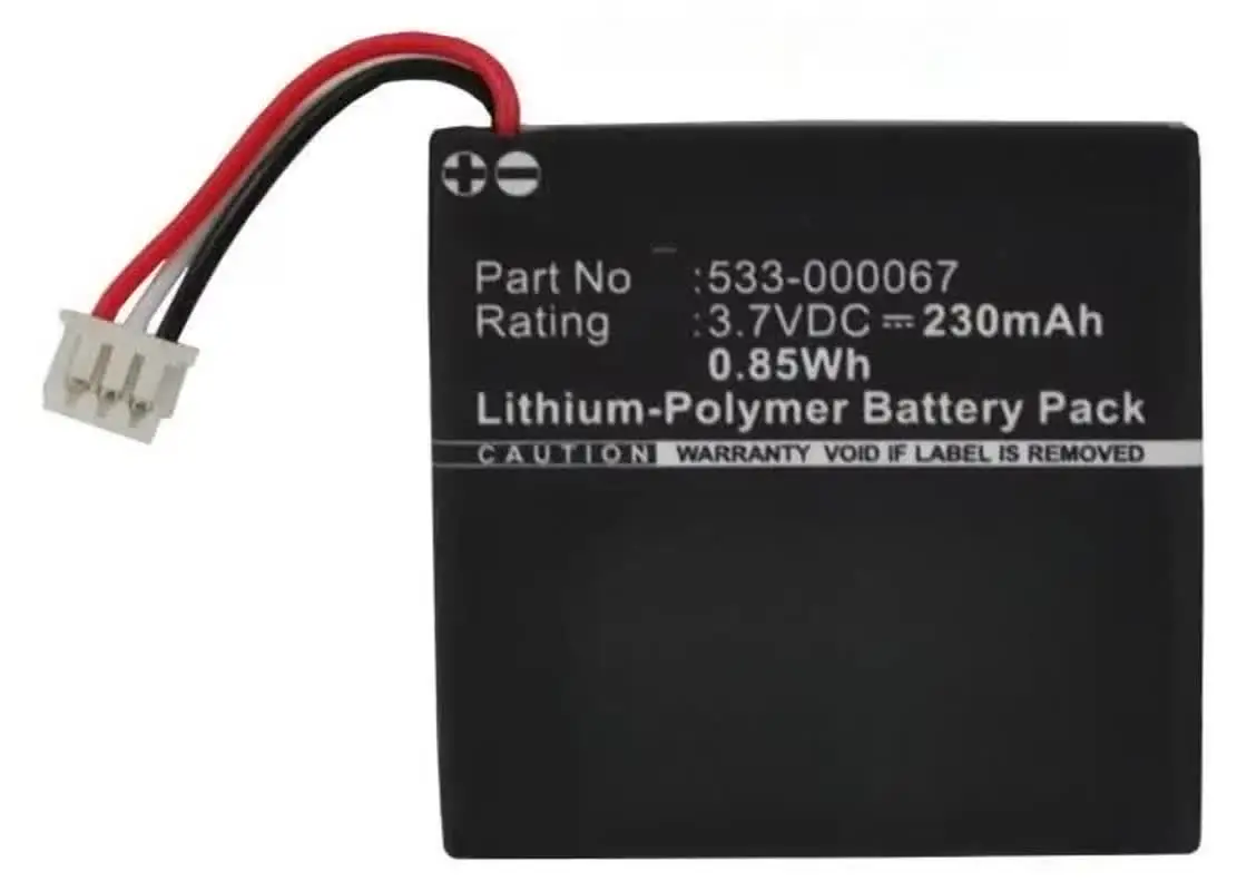 Аккумулятор 230 мАч 533- 000067 для Logitech H800